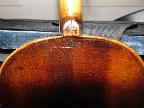 Exquisite Back Banded Amati Vintage C!9th Old Violin 4/4 Antique wv177 - Bild 5 von 5