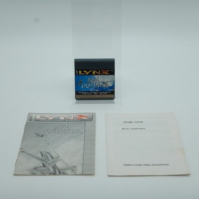 Blue Lightning - Atari Lynx - Modul + Anleitung