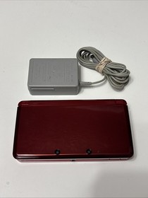 Nintendo 3DS Japanese Version Video Game Console - Flare Red