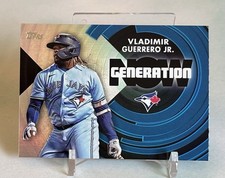 Vladimir Guerrero Jr. 2022 Topps Series 1 Generation Now #GN-1 Blue Jays