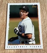 1995 Topps - Alan Trammell #474 - near mint condition - FREE SHIPPING