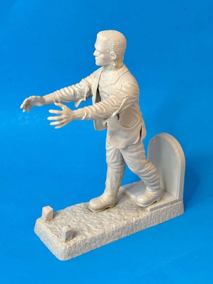 Original 1961 Aurora Frankenstein Awesome Unpainted Clean Build No Universal (C) - Image 3 of 4