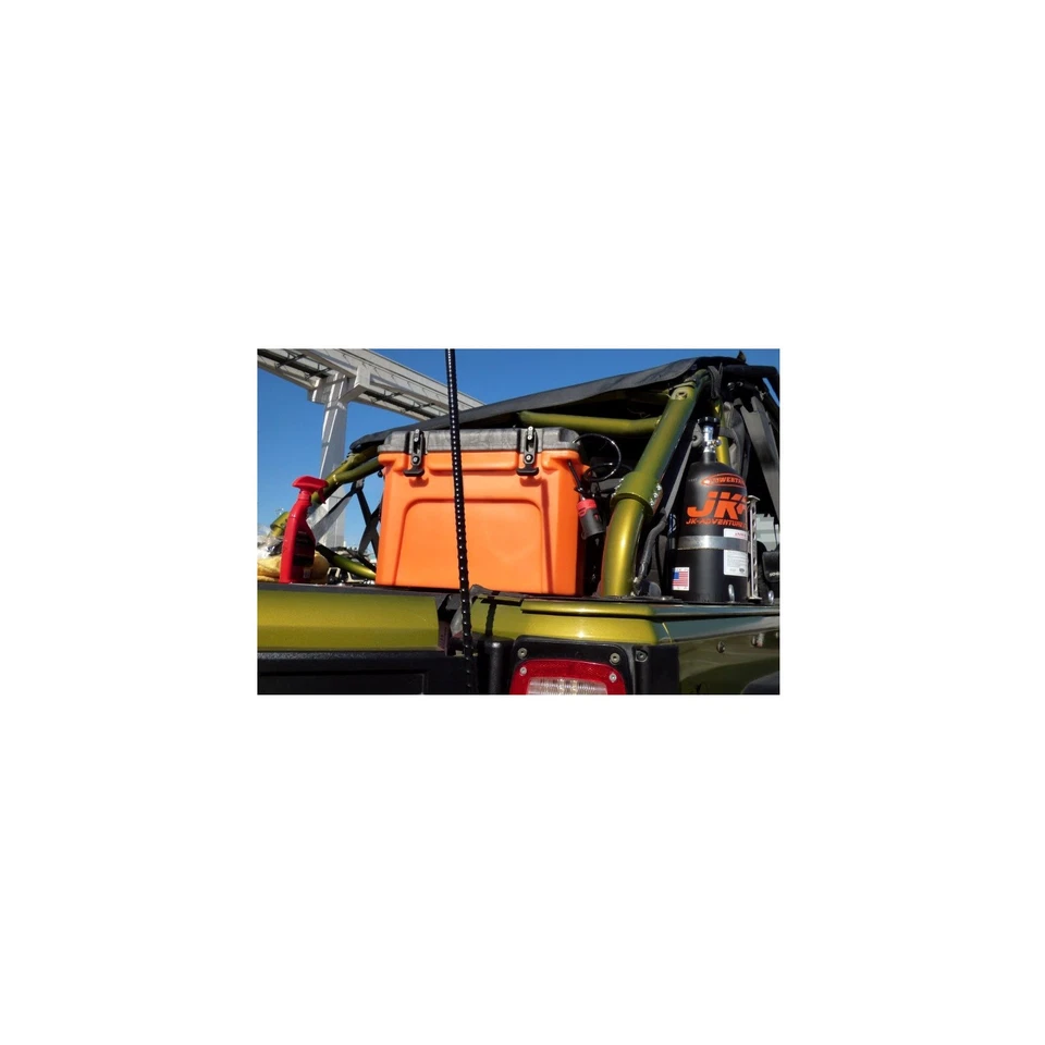 Болт 7023722 черный винил 6 футов длиной боковые ключи кабельный замок для 15-21 F150 / F250 - Изображение 3 из 4