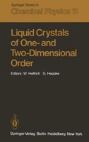 Liquid Crystals Of One- And Two-Dimensional Order W. Helfrich