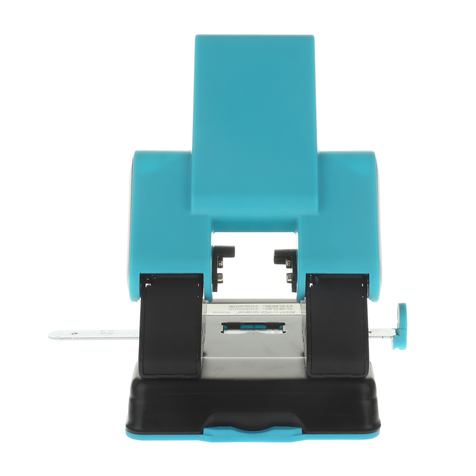 KW-triO 2-Hole Paper Punch Handheld Metal Hole Puncher Adjustable Hole Distance