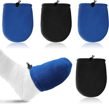 4 Pack Foot Cast Toe Cover Socks Finger Cast Sock for Men and Women