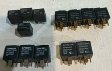 12 volt 9 24 volt 4 relay bundel -13 relays