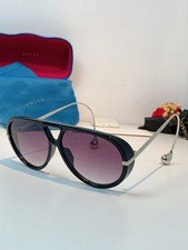 Gucci GG0170S Retro Double Bridge Pilot Sunglasses UV400 Shades 59-14-135