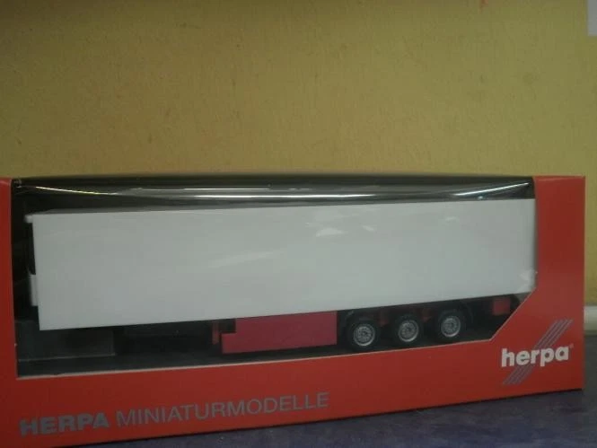 Herpa SZ Krone Kühl-KSZ Kühlkofferauflieger rot/weiß 076746 - Bild 1 von 1