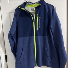 Vineyard Vines Mens Full Zip Hoodie Jacket Logo Drawstring Large