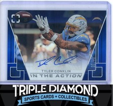 2025 Panini PhotoGenic Tyler Conklin In The Action Autograph Auto #20/49 Z610