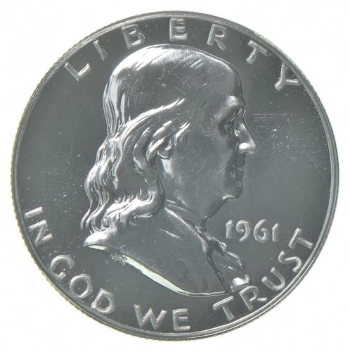 1961 Proof Franklin Half Dollar 90% Silver *2326