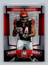Jermaine Gresham 2010 Donruss Elite Rookie #162 #/999 Cincinnati Bengals