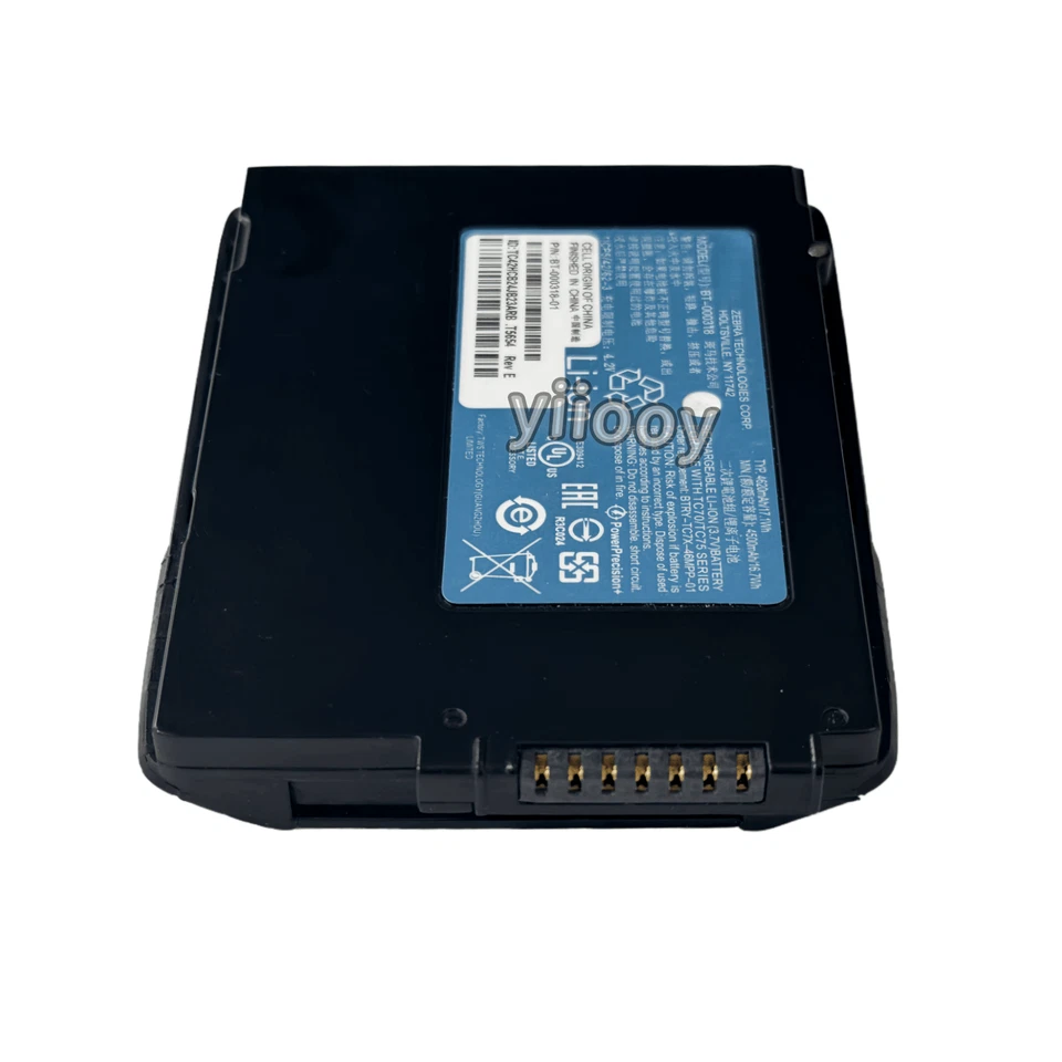 PACK de 10 baterías nuevas genuinas tc77 para Zebra tc55 tc70 tc72 tc75 BT-000318 Foto 4 de 4