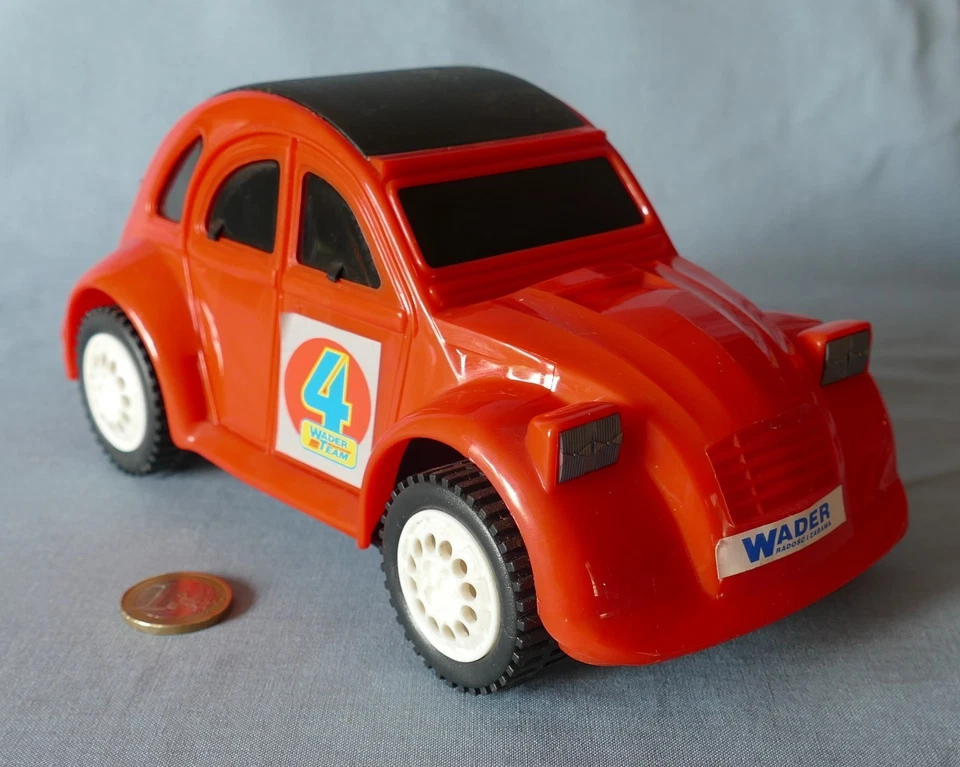 Joustra Pologne Wader : Citroën 2cv Caricature "Garage FE2PK" (Rouge) - Photo 3/4