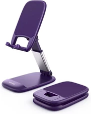 Lamicall Purple Phone Holder for Desk - Dark Cellphone 