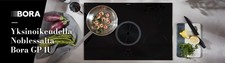 induction hob with downdraft extractor