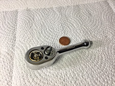 Snap On Fk720 38 Drive Chrome Stubby Ratchet 4 Long 1981 Date Code-nice