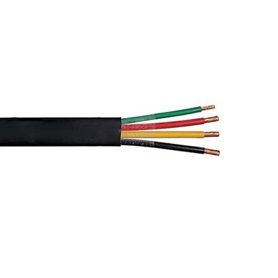 10/3 Submersible Cable With Ground Flat Jacket Well Pump Wire Black 600V