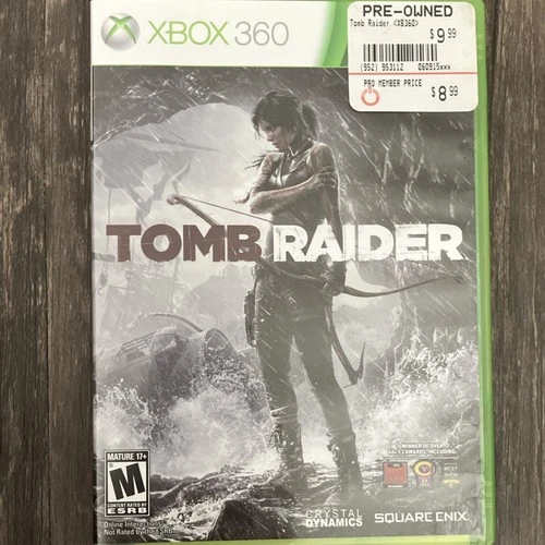 Xbox 360 Game: Tomb Raider (2013) w/ Manual
