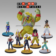 DBZ GT Pack 3 Miniatures SSJ4 Goku Super Baby...