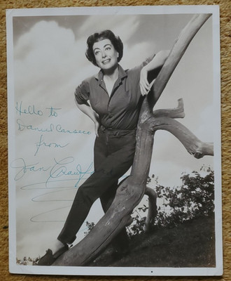 Joan Crawford (Original-Autogramm auf Starfoto, '50er)
