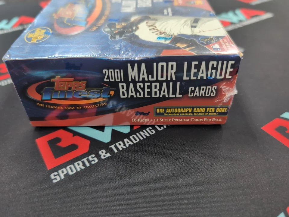 2001 Topps Finest Baseball Jumbo Hobby Box 10ct Factory Sealed - Image 2 of 3