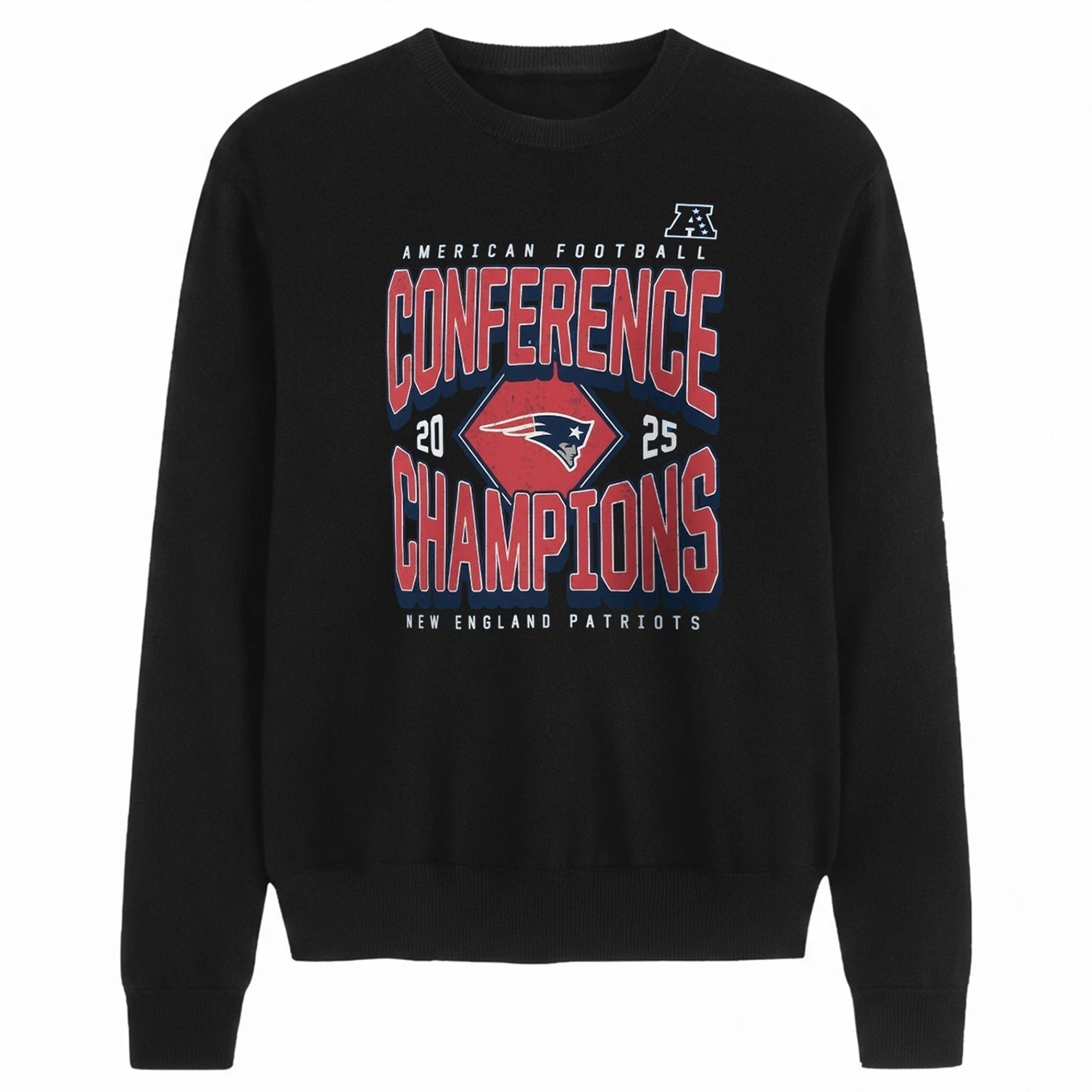 New England Patriots 2025 AFC Champions Sweatshirt!!