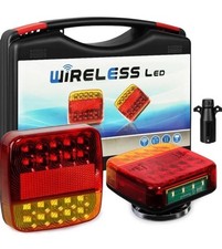 Wireless Magnetic Trailer Lights   Rechargeable LED Trailer Light Kit