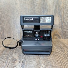 Polaroid One Step AutoFocus 600 Instant Film Camera  For Parts or Repairs Only