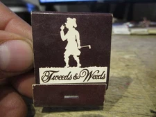 S25 MATCHBOOK COVER Matches Santa Barbara La Jolla Kentfield California Tweeds