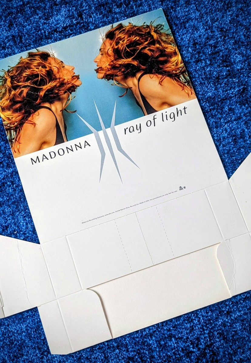 マドンナ　Ray Of Light　1998年 宣伝用 ディスプレイスタンド MADONNA RAY OF LIGHT IN-STORE PROMO CD COUNTER STAND DISPLAY