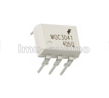 10 PCS OPTOCOUPLE​R FAIRCHILD/​MOTOROLA/Q​TC DIP-6 MOC3041 MOC3041M