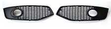 per AUDI S3 A3 8P 2007- 2x GRIGLIA PARAURTI ANTERIORE SX DX CORNICE FENDINEBBIA