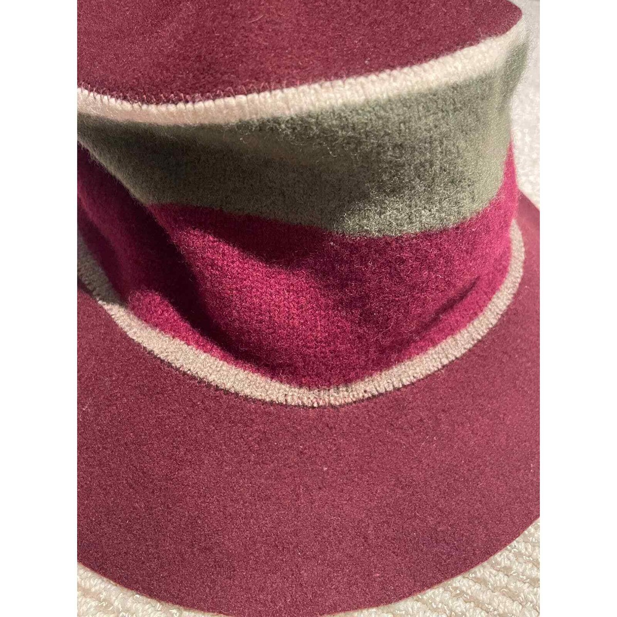 Vintage Jean-Charles Brosseau Wool Knit & Felt Fedora Floppy  display picture 1