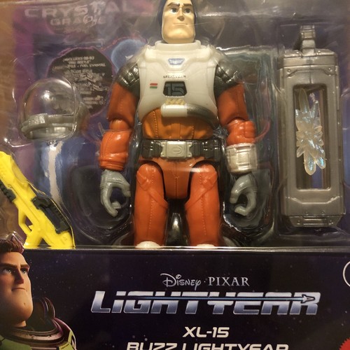 disney pixar buzz lightyear xl-15 crystal grade 5in figures mattel - Picture 3 of 8