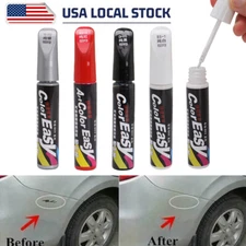 DIY Auto Paint Repair Pen Brush Car Clear Scratch Remover Touch Up Pens 4 COLOR
