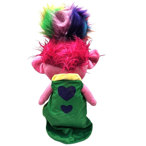 Trolls Poppy World Tour Stuffed Animal Plush Toy Pink Rainbow Gift 24" - Picture 2 of 7