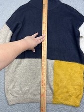 Costume Vintage Femme Marks And Spencer Bleu Uni - Taille 8-10, Veste Et Jupe, Très Bon état