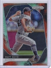 2020 Panini Prizm Cosmic Haze #199 Matt Boyd Detroit Tigers