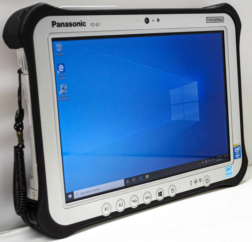 Panasonic Toughpad FZ-G1 MK2 i5-4310U 2.0 8GB 256GB SSD 4G LTE LAN Touch Camera - Image 2 of 4