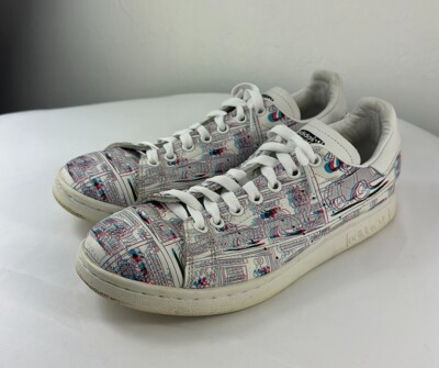 Adidas Stan Smith Mickey Mouse 3D Print Sneakers Size