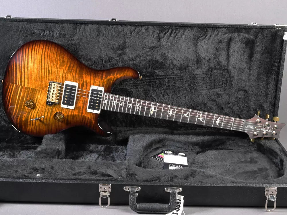 PRS Paul Reed Smith Custom 24 10Top Black Gold Burst 85 15 eBay