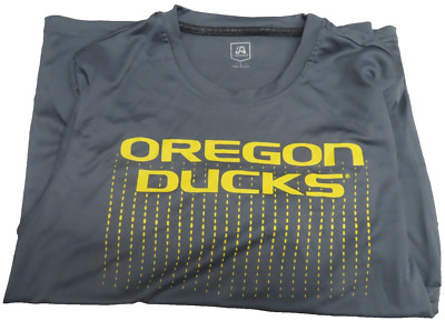 Oregon Ducks T Shirt Youth Size Large  Gray with Oregon Ducks on front J America