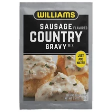 Williams Country Gravy Mix with Sausage Flavor