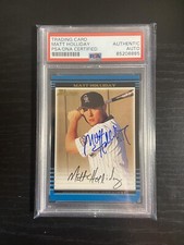 Matt Holliday 2002 Bowman #287 Signed PSA DNA Autographed Card Hot Rockies