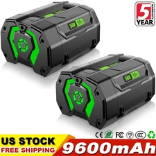 2X for EGO 56V 9.6Ah Lithium-ion Battery BA5600T CS1604 CS1804 CS1403 HT2400 New