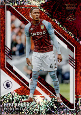 2021-22 Panini Donruss Elite Premier League Ezri Konsa #13 Firework