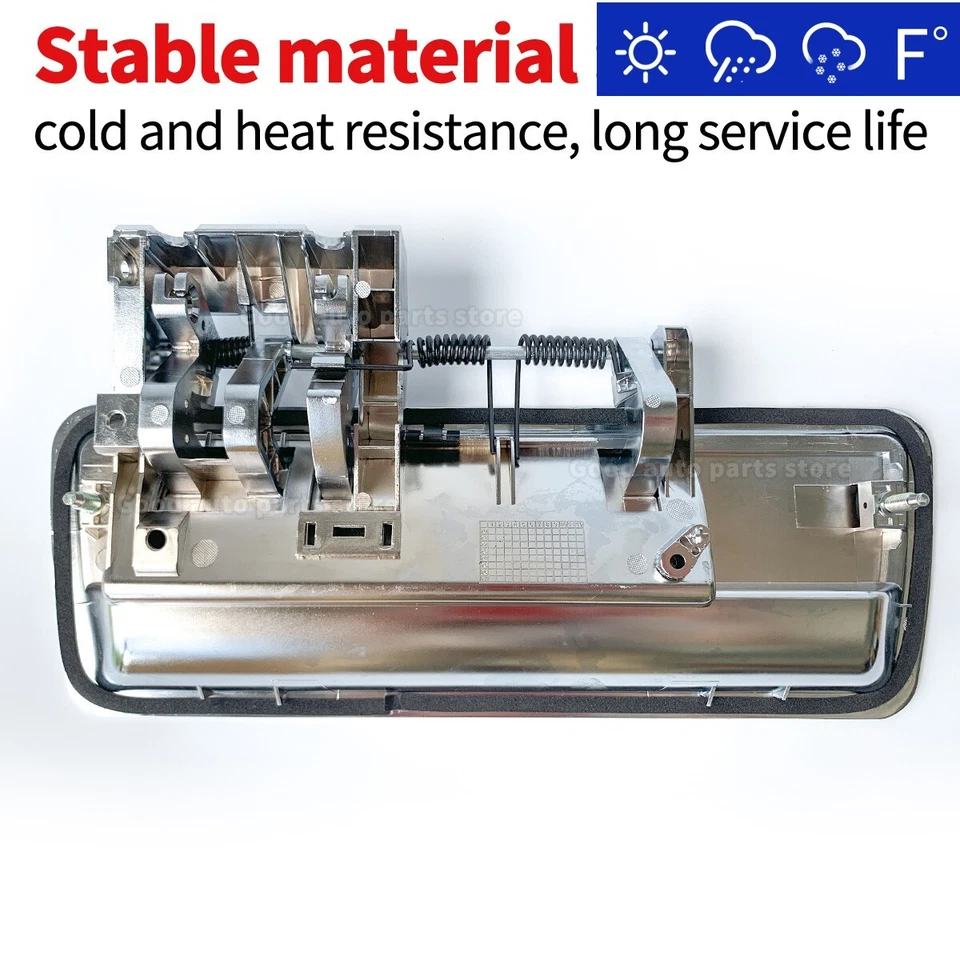 Manija de liberación del portón trasero sin orificio de cámara para Nissan Armada 2004-2013 cromada Foto 3 de 4