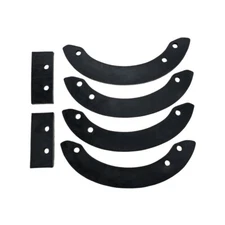 06720-V10-030 Replace Rubber Paddle Set For Honda HS520 HS720 HS520K1 Snowblowe